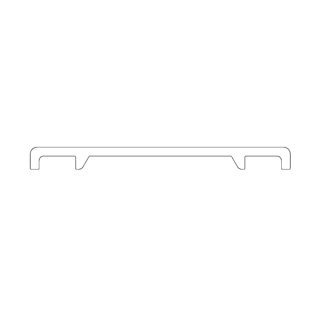 Elevated Troughing Size 1 Lid Only Dimensions