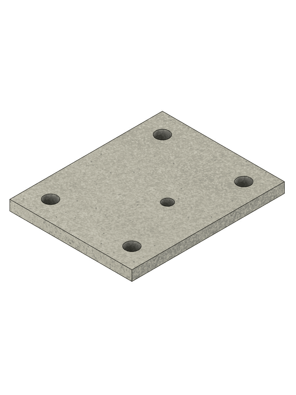 150x120mm Support Plate