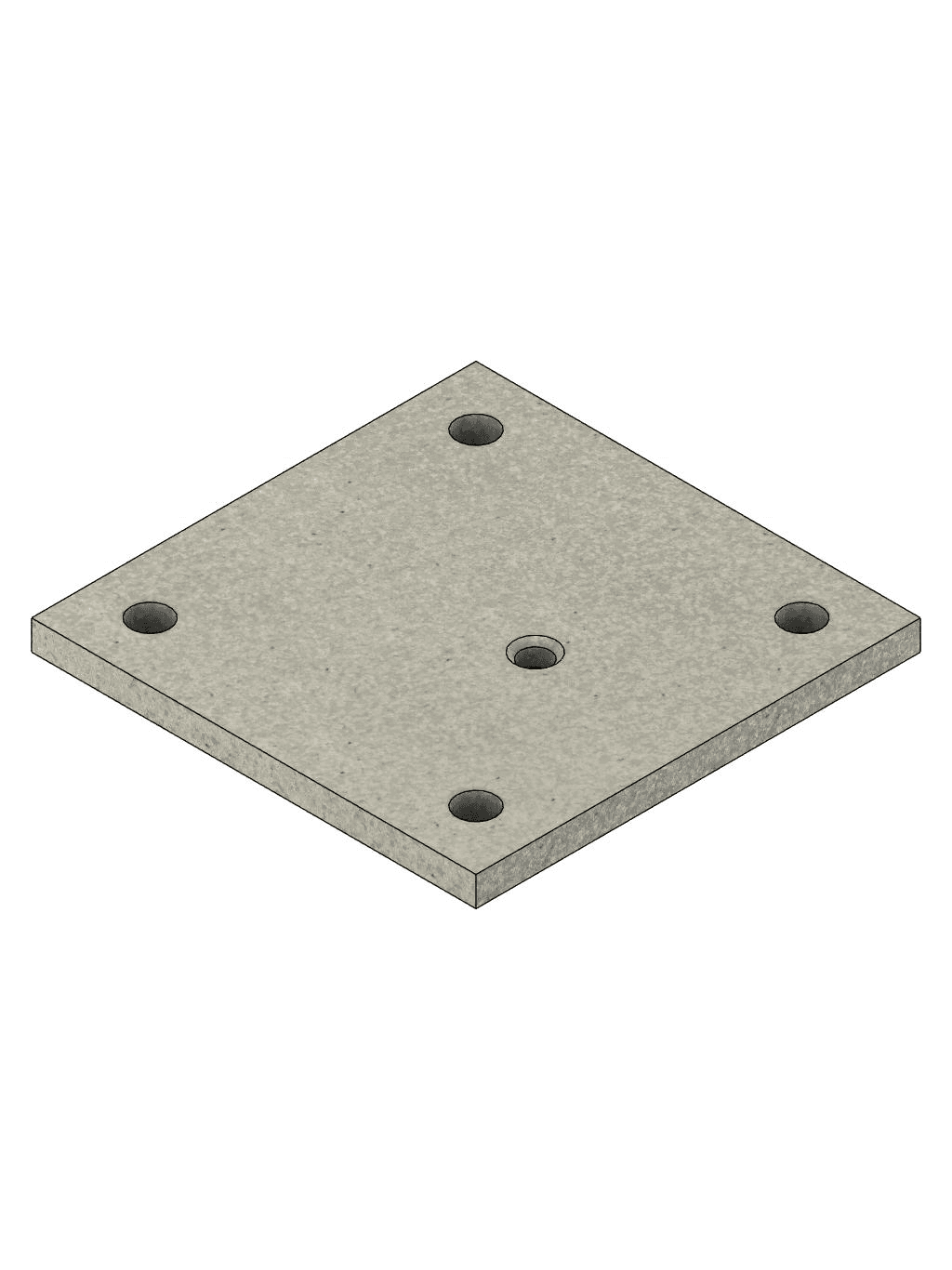 150x150mm Support Plate