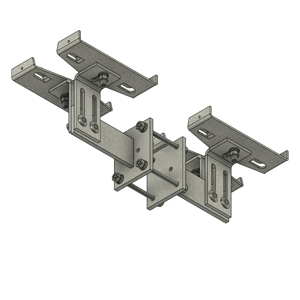 Post Twin Sided Bracket Size 2 Bill of Materials