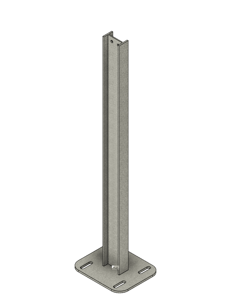 Anchor Steel Mounting Pillar