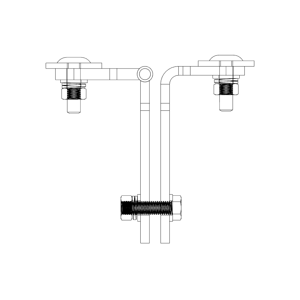 Lowering Bracket Size 1a Dimensions