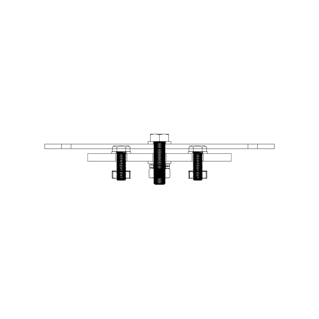 Unistrut Mounting Bracket Size 1a Dimensions