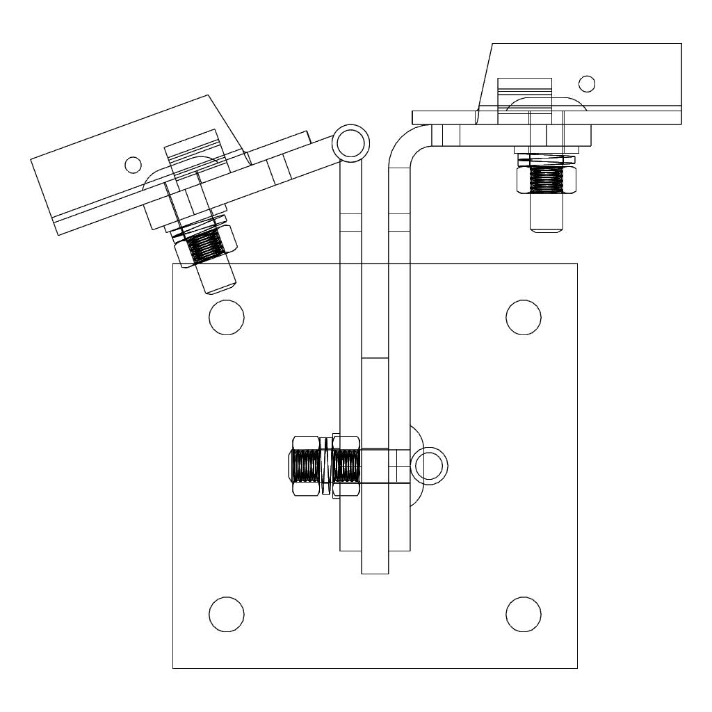 Wall Lowering Bracket Size 2 Dimensions