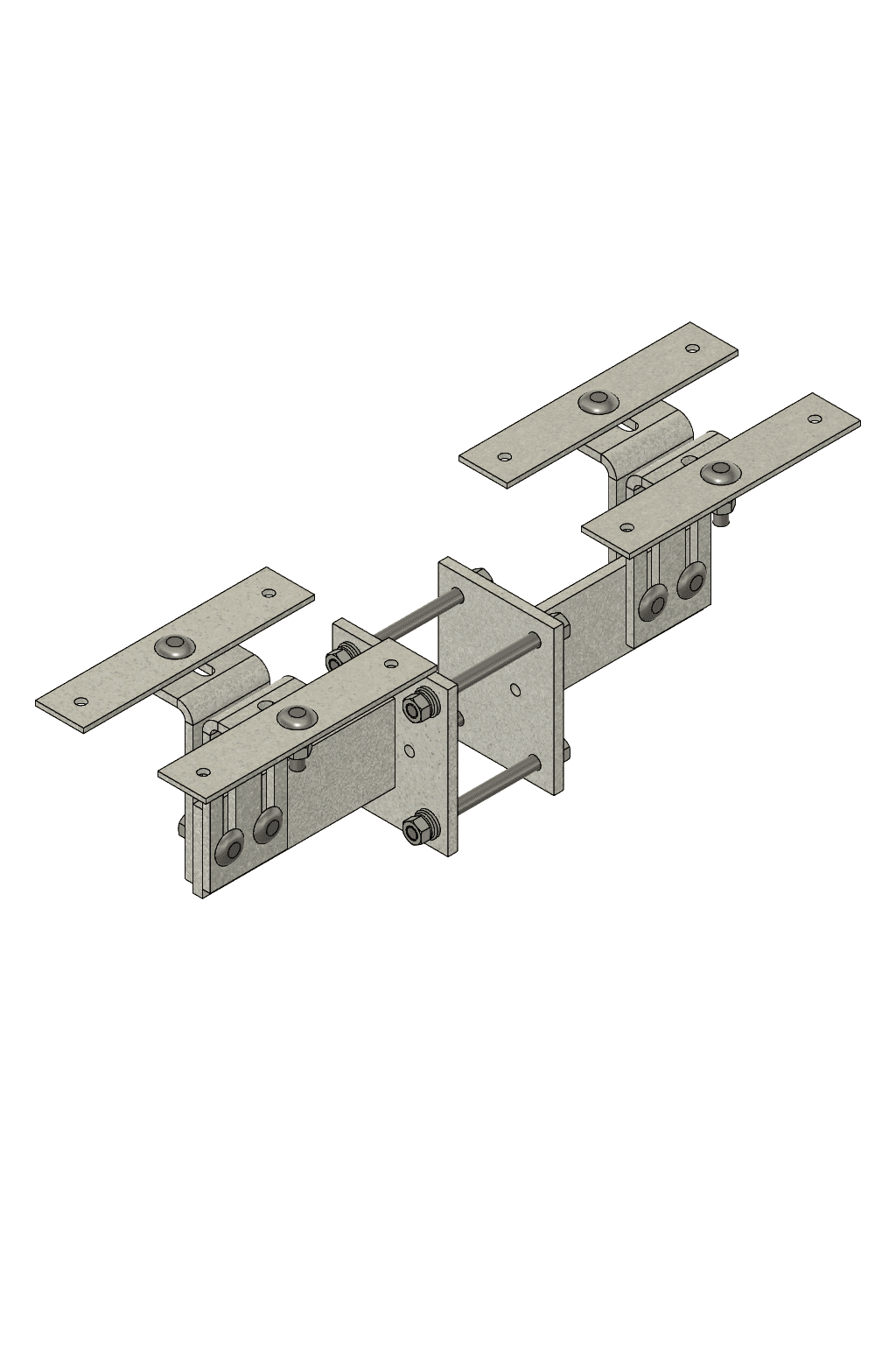 Post Twin Sided Bracket Size 1a