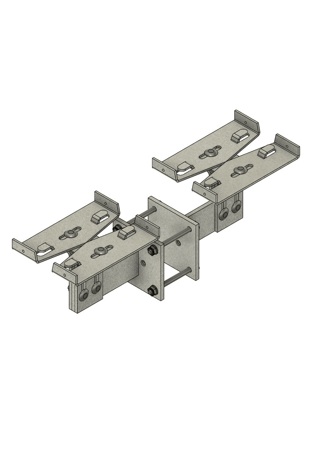 Post Twin Sided Bracket Size 2