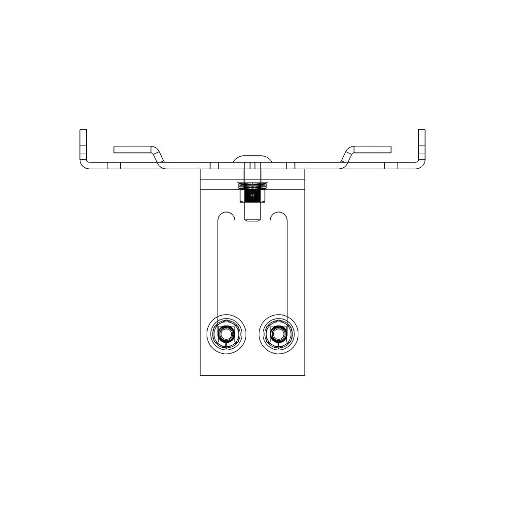 Mounting Bracket Size 2 Dimensions