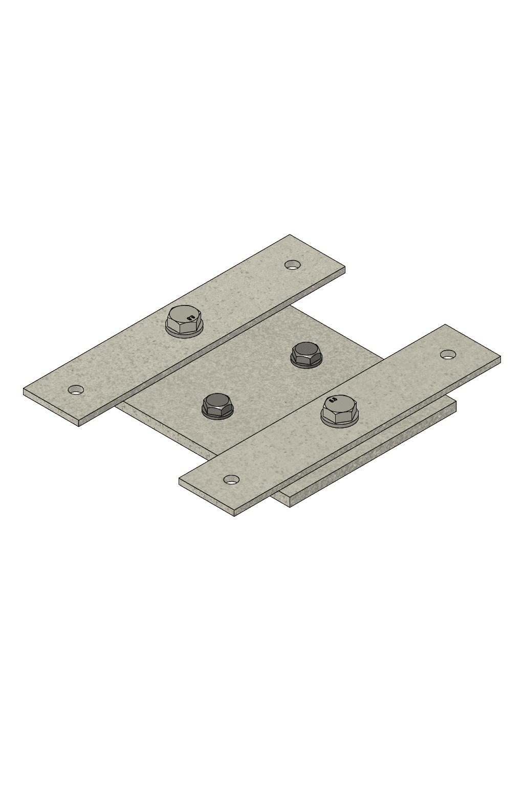 Unistrut Mounting Bracket Size 1a