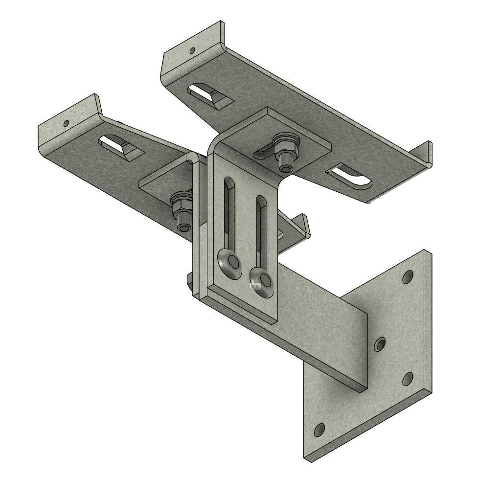 Wall Mounting Bracket Size 2 Bill of Materials